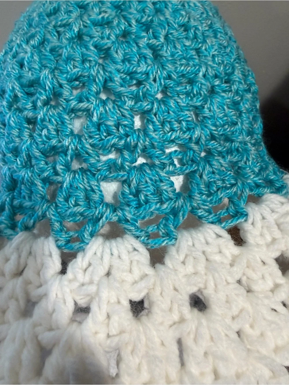 Handmade Crochet Bucket Hat - Picture 3 of 4